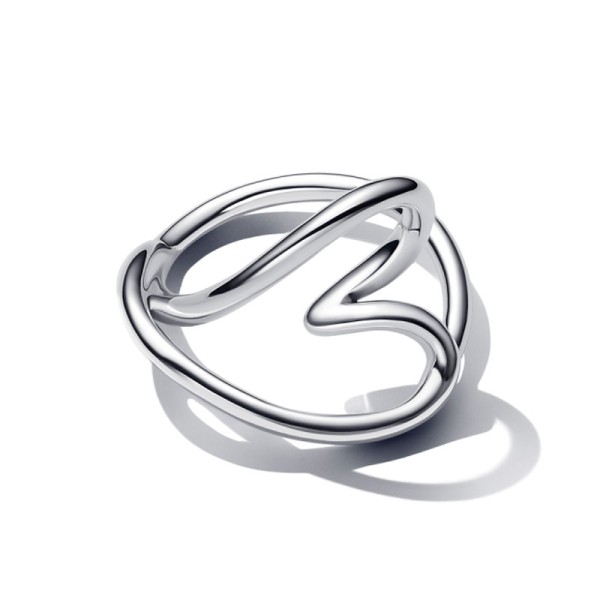 Pandora Δαχτυλίδι με καρδιά ακανόνιστου σχήματος 193288C00 Pandora Δαχτυλίδι με καρδιά ακανόνιστου σχήματος 193288C00
