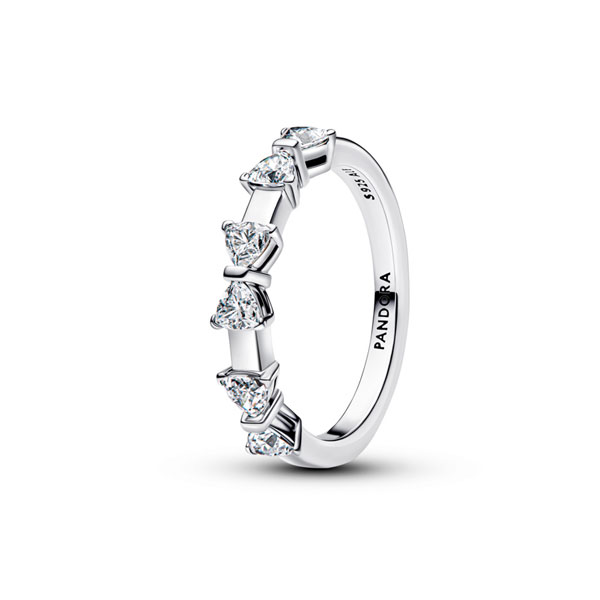 Pandora Δαχτυλίδι ασ. 925 με κυβική ζιρκόνια, φιόγκος 194233C01