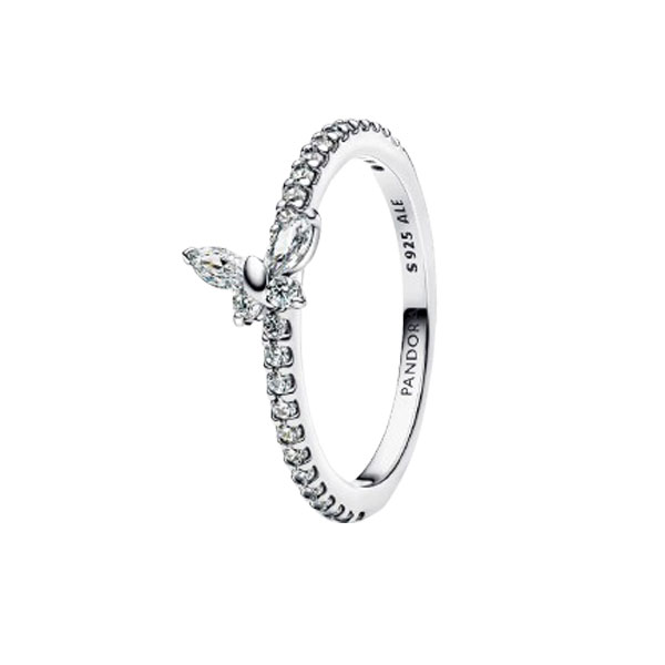 Pandora Δαχτυλίδι Ασημί Πεταλούδα 194269C03 Pandora Δαχτυλίδι Ασημί Πεταλούδα 194269C03