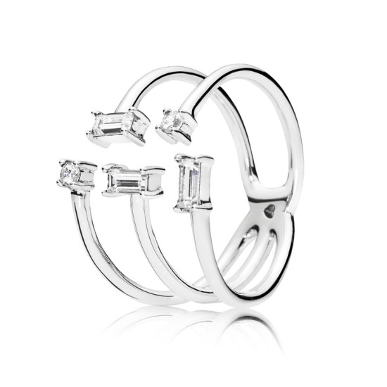 PANDORA Δαχτυλίδι με πέτρες ζιρκόν 197527CZ