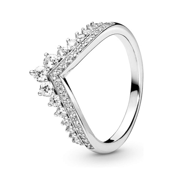 Pandora Ασημένιο Δαχτυλίδι V 197736CZ Pandora Ασημένιο Δαχτυλίδι V 197736CZ