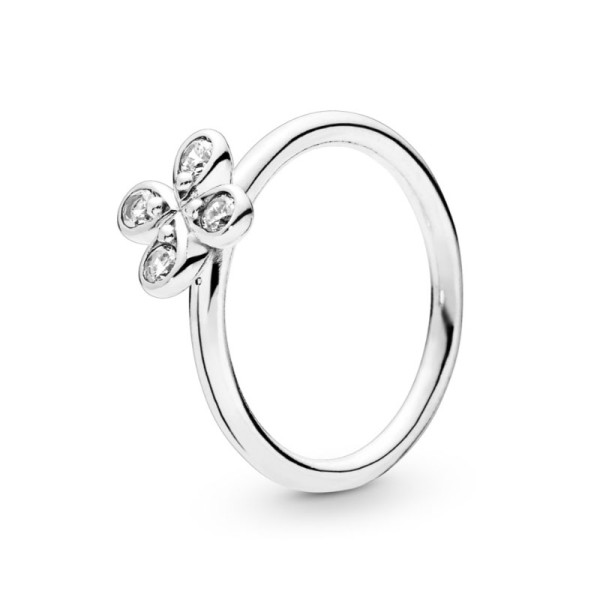 Pandora Λουλούδι με τέσσερα πέταλα Δαχτυλίδι 197967CZ Pandora Λουλούδι με τέσσερα πέταλα Δαχτυλίδι 197967CZ