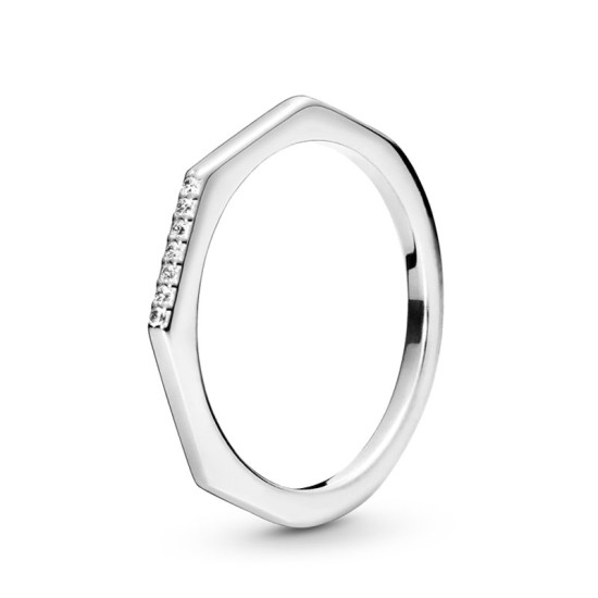 Pandora Δαχτυλίδι ασ. 925 με διαφ. κυβ. ζιρκόνια 198343CZ