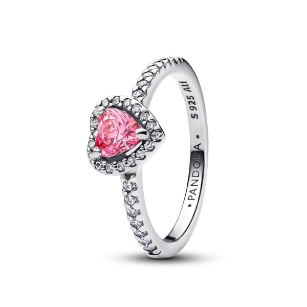 Pandora Ροζ Καρδιά Δαχτυλίδι 198421C03 Pandora Ροζ Καρδιά Δαχτυλίδι 198421C03