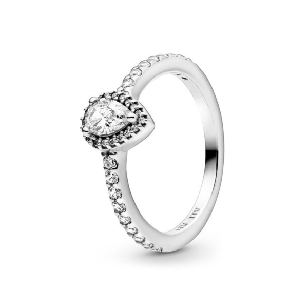 Pandora Δαχτυλίδι δάκρυ Halo 198860C01 Pandora Δαχτυλίδι δάκρυ Halo 198860C01