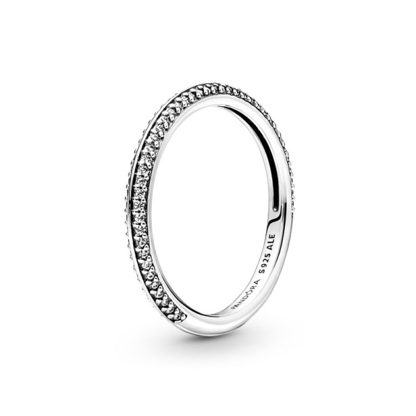 Pandora Me ασημένιο δαχτυλίδι με ζιργκόν 199679C01 Pandora Me ασημένιο δαχτυλίδι με ζιργκόν 199679C01