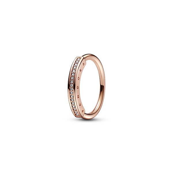 Pandora Δαχτυλίδι 14Κ Ροζέ 182283C01 Pandora Δαχτυλίδι 14Κ Ροζέ 182283C01