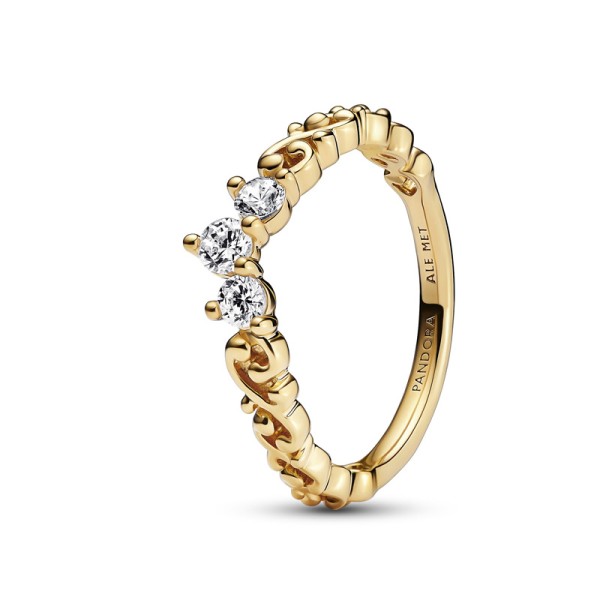Pandora Δαχτυλίδι 14Κ Τιάρα 162232C01 Pandora Δαχτυλίδι 14Κ Τιάρα 162232C01