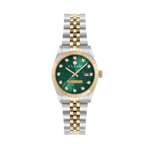 Philipp Plein Γυναικείο Ρολόι Μπαταρίας με Χρυσό Μεταλλικό Μπρασελέ PWJFA0325 Philipp Plein Γυναικείο Ρολόι Μπαταρίας με Χρυσό Μεταλλικό Μπρασελέ PWJFA0325