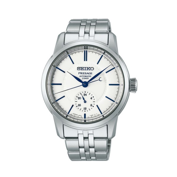 SEIKO Presage Ανδρικό Ρολόι Αυτόματο με Ασημί Μεταλλικό Μπρασελέ SPB445J1 SEIKO Presage Ανδρικό Ρολόι Αυτόματο με Ασημί Μεταλλικό Μπρασελέ SPB445J1