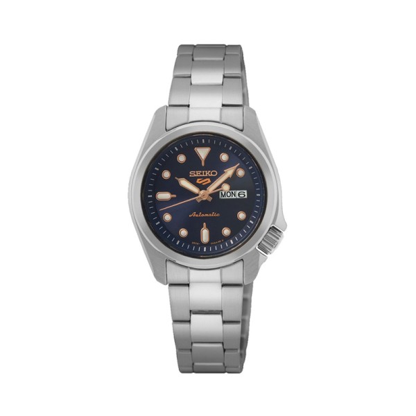 SEIKO 5 Sports Automatic Ασημένιο βραχιόλι από ανοξείδωτο ατσάλι SRE003K1F SEIKO 5 Sports Automatic Ασημένιο βραχιόλι από ανοξείδωτο ατσάλι SRE003K1F