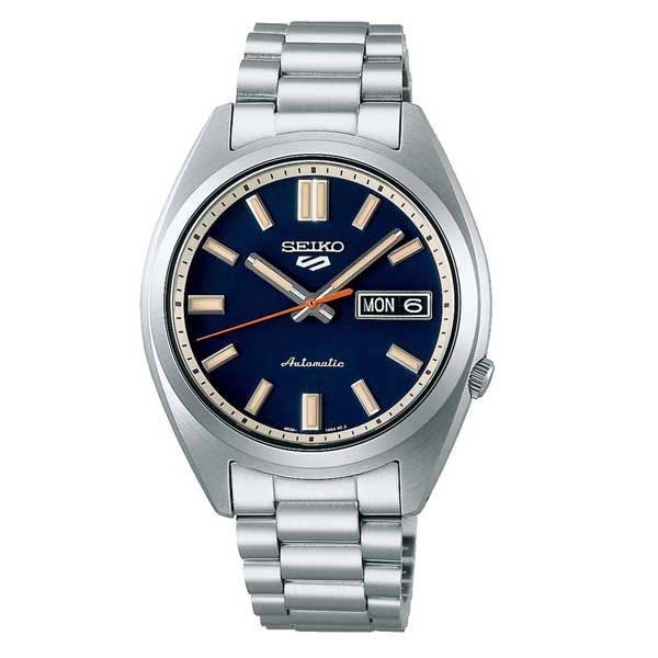 SEIKO 5 Sports Series SNXS Αυτόματο Ασημί βραχιόλι ρολοι από ανοξείδωτο ατσάλι SRPK87K1J