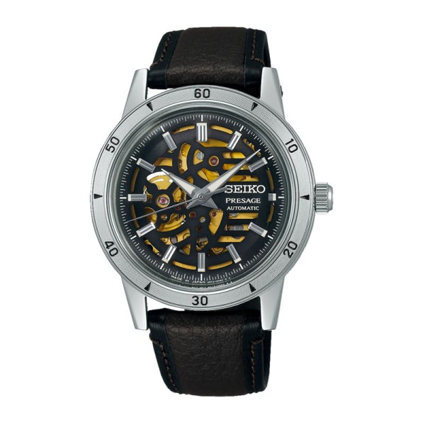 SEIKO Αυτόματο Ρολόι Presage Style 60s στυλ 39,5mm SSA461J1 SEIKO Αυτόματο Ρολόι Presage Style 60s στυλ 39,5mm SSA461J1