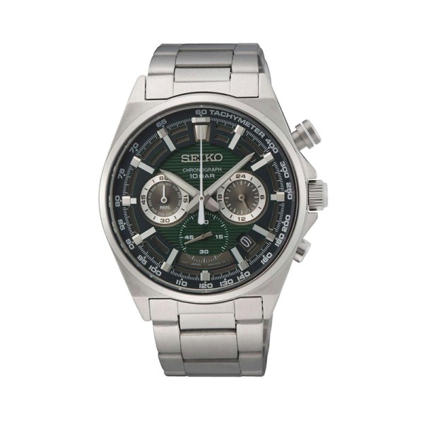 Seiko Ασημένιο Ρολόι από ανοξείδωτο ατσάλι SSB405P1 Seiko Ασημένιο Ρολόι από ανοξείδωτο ατσάλι SSB405P1