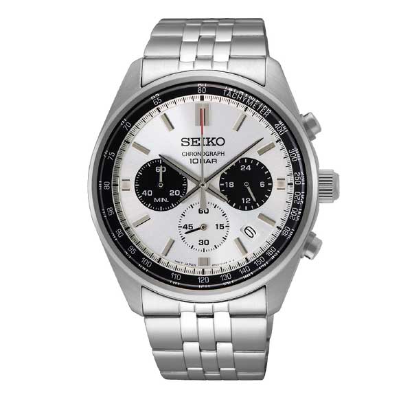 SEIKO Ανδρικό ρολόι με ασημί μπρασελέ SSB425P1 SEIKO Ανδρικό ρολόι με ασημί μπρασελέ SSB425P1