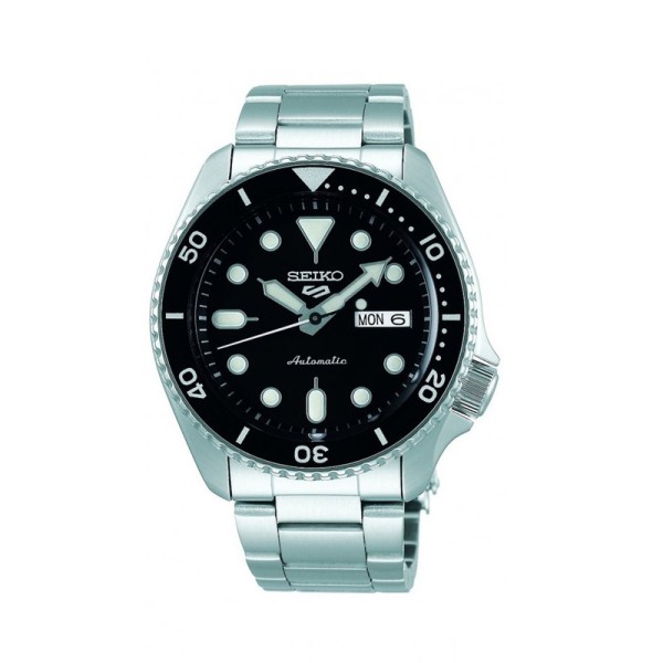 Seiko Αντρικό ρολόι 5 Sports αυτόματο ατσάλι SRPD55K1F Seiko Αντρικό ρολόι 5 Sports αυτόματο ατσάλι SRPD55K1F