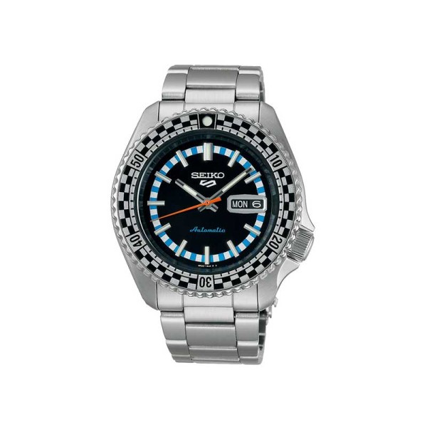 Seiko Ρολόι Αυτόματο με Ασημί Μεταλλικό Μπρασελέ SRPK67K1F Seiko Ρολόι Αυτόματο με Ασημί Μεταλλικό Μπρασελέ SRPK67K1F