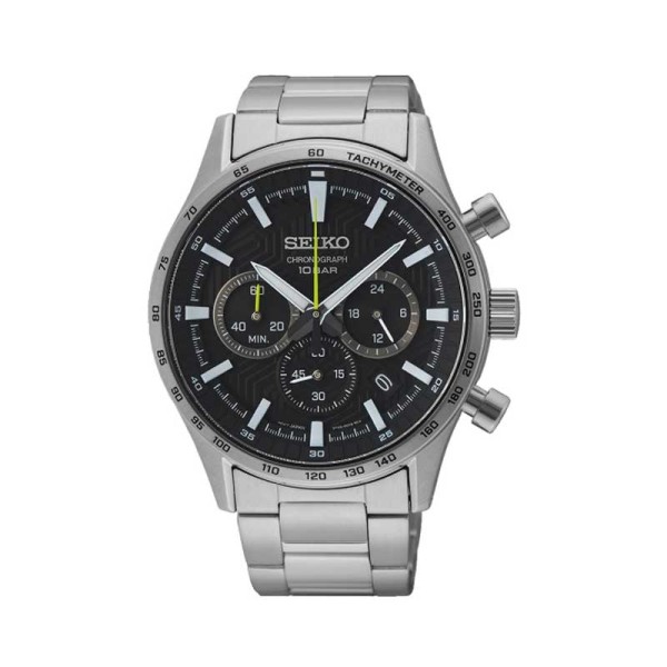 Seiko Αντρικό ρολόι Conceptual Σειρά χρονογράφος Ασημί από χάλυβα SSB413P1 Seiko Αντρικό ρολόι Conceptual Σειρά χρονογράφος Ασημί από χάλυβα SSB413P1