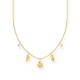 Thomas Sabo Κολιέ με κοχύλια χρυσό KE2158-414-14-L45V