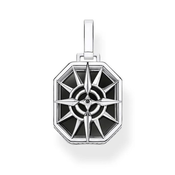 Thomas Sabo Κρεμαστό αστέρι πυξίδας μαύρο PE911-641-11 Thomas Sabo Κρεμαστό αστέρι πυξίδας μαύρο PE911-641-11