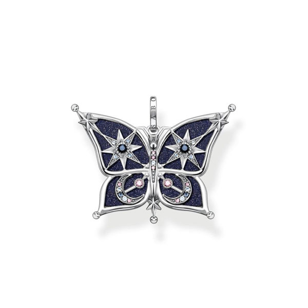 Thomas Sabo Ασημένιο μενταγιόν πεταλούδα PE929-945-7 Thomas Sabo Ασημένιο μενταγιόν πεταλούδα PE929-945-7