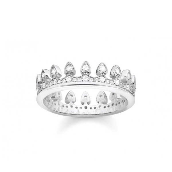 Thomas Sabo Ασημένιο δαχτυλίδι στέμμα TR2235-051-14 Thomas Sabo Ασημένιο δαχτυλίδι στέμμα TR2235-051-14