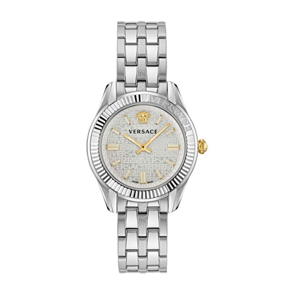 Versace Ρολόι Greca από ανοξείδωτο ατσάλι VE6C00323 Versace Ρολόι Greca από ανοξείδωτο ατσάλι VE6C00323