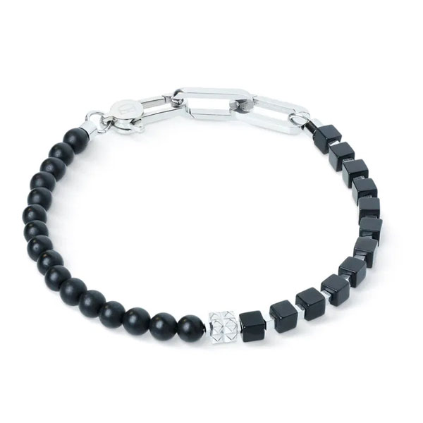 Coeur de lion Βραχιόλι Μαύρο 0914/30-1300