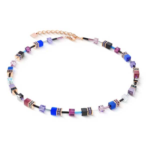 Coeur De Lion GeoCUBE® Εμβληματικό κολιέ πολύχρωμο 2838100807 Coeur De Lion GeoCUBE® Εμβληματικό κολιέ πολύχρωμο 2838100807