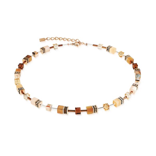 Coeur De Lion Κολιέ GeoCUBE® Εικονικό Μόκα 2838101100 Coeur De Lion Κολιέ GeoCUBE® Εικονικό Μόκα 2838101100