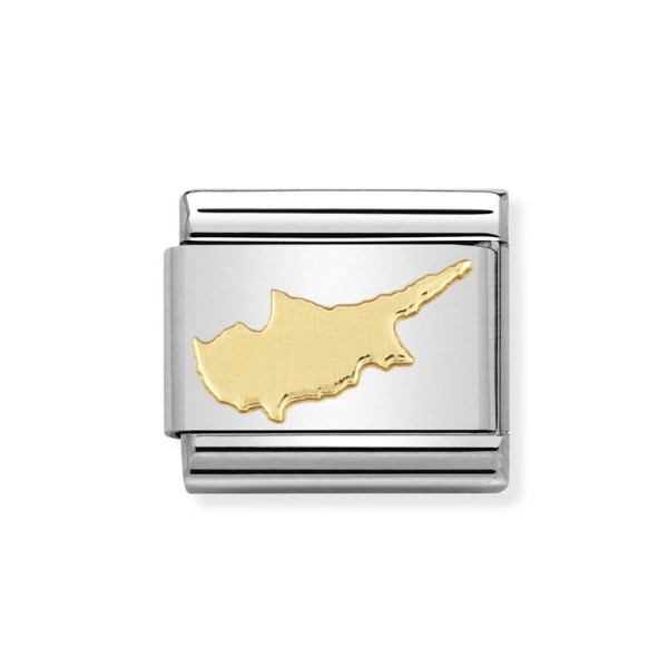 Nomination Κλασικό χρυσό γούρι Πεταλούδα 03016213
