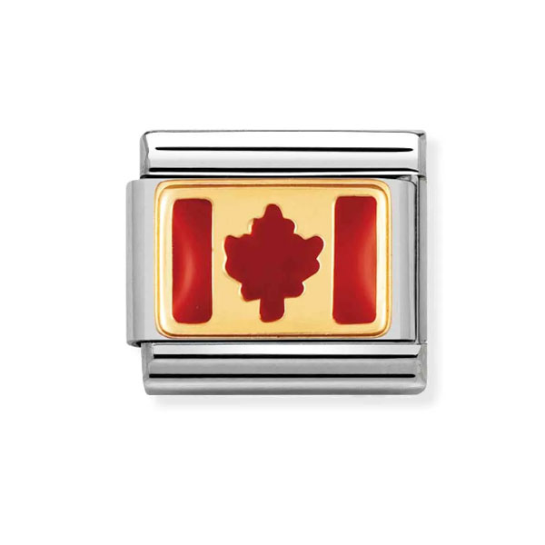 Nomination Composable Κλασικός Σύνδεσμος Σημαία Καναδά 030235/05 Nomination Composable Κλασικός Σύνδεσμος Σημαία Καναδά 030235/05