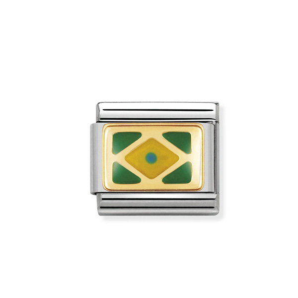 Nomination Composable Κλασικό Unisex Σύνδεσμος Βραζιλία 030235/02 Nomination Composable Κλασικό Unisex Σύνδεσμος Βραζιλία 030235/02