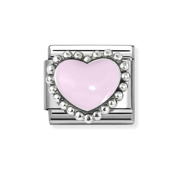 Nomination Σύνδεσμος Unisex σε Παστέλ Ροζ Καρδιά 330204/33 Nomination Σύνδεσμος Unisex σε Παστέλ Ροζ Καρδιά 330204/33