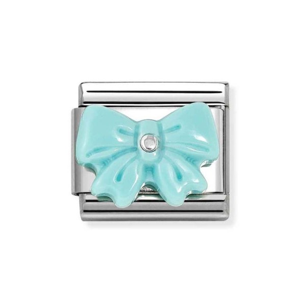 Nomination Κλασικός Unisex Σύνδεσμος σε Τιρκουάζ Πέτρα Καρδιά 330509/19 Nomination Κλασικός Unisex Σύνδεσμος σε Τιρκουάζ Πέτρα Καρδιά 330509/19