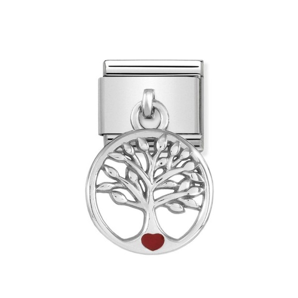 Nomination Ασημένιος Σύνδεσμος με κρεμαστό Δέντρο 331805/07 Nomination Ασημένιος Σύνδεσμος με κρεμαστό Δέντρο 331805/07