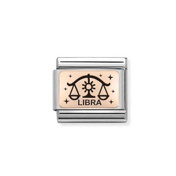 Nomination Σύνδεσμος Ζυγός σε 9Κ Ροζ Χρυσό 430112/07 Nomination Σύνδεσμος Ζυγός σε 9Κ Ροζ Χρυσό 430112/07