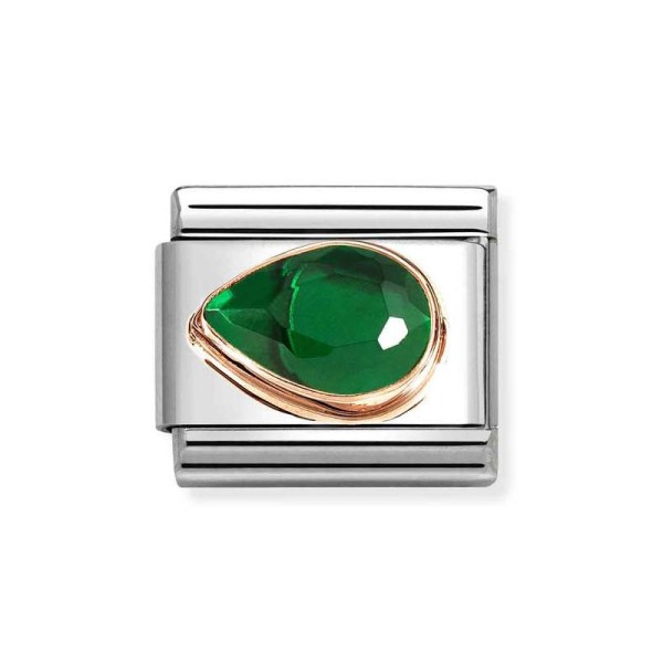 Nomination Κλασικός Σύνδεσμος Πράσινη Σταγόνα 430605/004 Nomination Κλασικός Σύνδεσμος Πράσινη Σταγόνα 430605/004