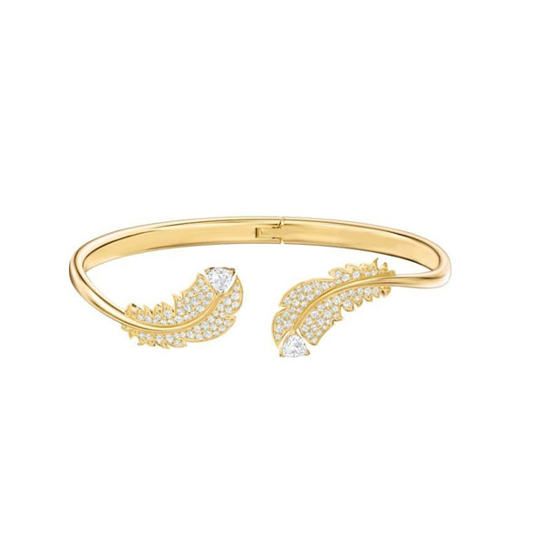 Swarovski βραχιόλι Επιμετάλλωση σε χρυσαφί τόνο 5515019