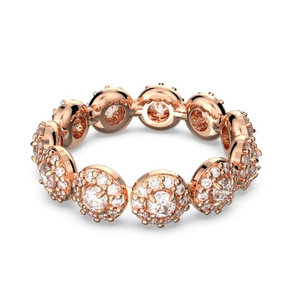 Swarovski Δαχτυλίδι Κονστέλα Στρογγυλό κόψιμο, Λιθόστρωτο, Λευκό, Ροζ επιχρυσωμένο 5642616 Swarovski Δαχτυλίδι Κονστέλα Στρογγυλό κόψιμο, Λιθόστρωτο, Λευκό, Ροζ επιχρυσωμένο 5642616