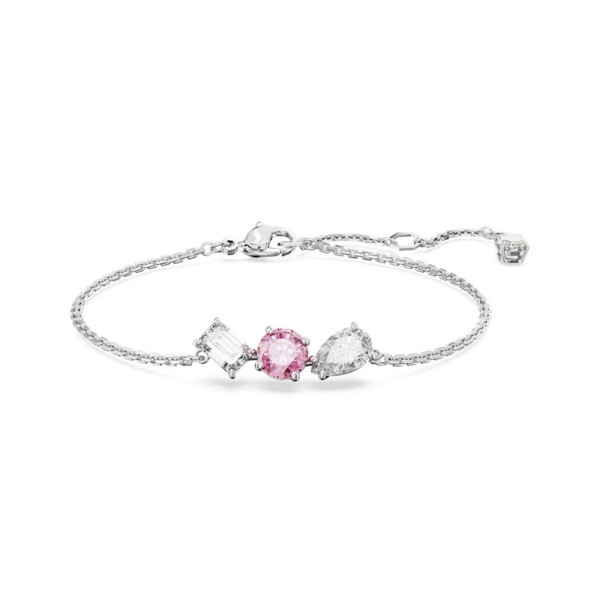 Swarovski Βραχιόλι, Ροζ, Ρόδιο 5668361 Swarovski Βραχιόλι, Ροζ, Ρόδιο 5668361