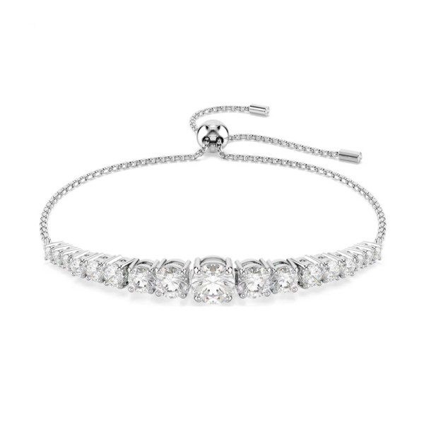 Swarovski Βραχιόλι Matrix Λευκό, Επιμετάλλωση ροδίου 5690677 Swarovski Βραχιόλι Matrix Λευκό, Επιμετάλλωση ροδίου 5690677
