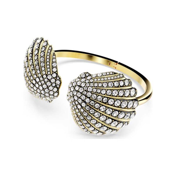 Swarovksi Βραχιόλι Idyllia Shell, Λευκό, επίχρυσο 5696935 Swarovksi Βραχιόλι Idyllia Shell, Λευκό, επίχρυσο 5696935