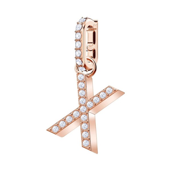 Swarovski Γούρι X Ροζ-Χρυσό 5440510 Swarovski Γούρι X Ροζ-Χρυσό 5440510