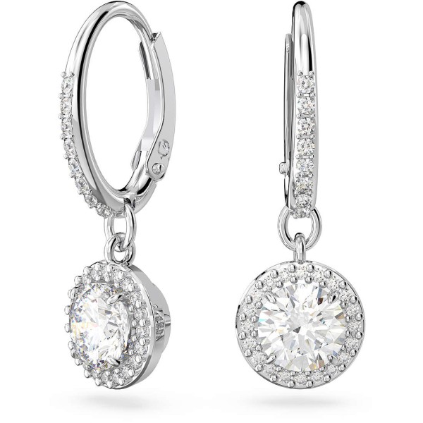 Σκουλαρίκια-σταγόνα Constella Οτρογγυλή κοπή SWAROVSKI Σκουλαρίκια-σταγόνα Constella Οτρογγυλή κοπή SWAROVSKI