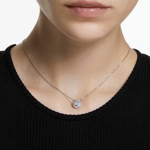 Μενταγιόν Swarovski Κονστέλα Στρογγυλή κοπή Ετοιμάζω τον δρόμον Λευκό με ρόδιο 5636264 Μενταγιόν Swarovski Κονστέλα Στρογγυλή κοπή Ετοιμάζω τον δρόμον Λευκό με ρόδιο 5636264