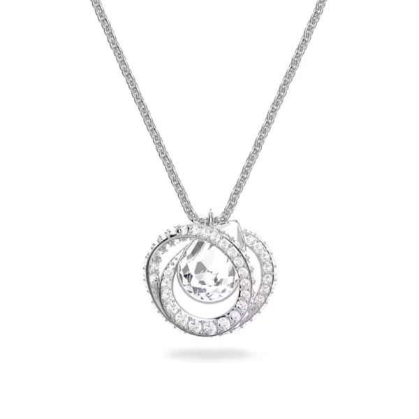 Swarovski Μενταγιόν Generation Λευκό, Επιμετάλλωση ροδίου 5636512 Swarovski Μενταγιόν Generation Λευκό, Επιμετάλλωση ροδίου 5636512