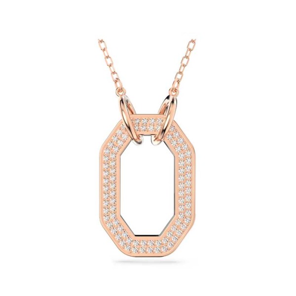 Swarovski Μενταγιόν Ντεξέρα Σχήμα οκτάγωνου Ετοιμάζω τον δρόμον Λευκό επιχρυσωμένο σε ροζ χρυσό 5642389 Swarovski Μενταγιόν Ντεξέρα Σχήμα οκτάγωνου Ετοιμάζω τον δρόμον Λευκό επιχρυσωμένο σε ροζ χρυσό 5642389