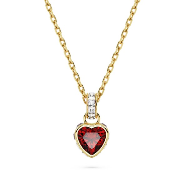 SWAROVSKI Μενταγιόν Ακόμα μια Καρδιά, Κόκκινο, Επιμετάλλωση σε χρυσαφί τόνο 5648750 SWAROVSKI Μενταγιόν Ακόμα μια Καρδιά, Κόκκινο, Επιμετάλλωση σε χρυσαφί τόνο 5648750