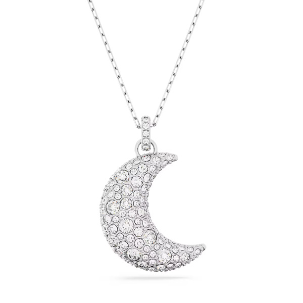 SWAROVSKI Μενταγιόν Sublima Φεγγάρι, Λευκό, Επιμετάλλωση ροδίου 5666181 SWAROVSKI Μενταγιόν Sublima Φεγγάρι, Λευκό, Επιμετάλλωση ροδίου 5666181